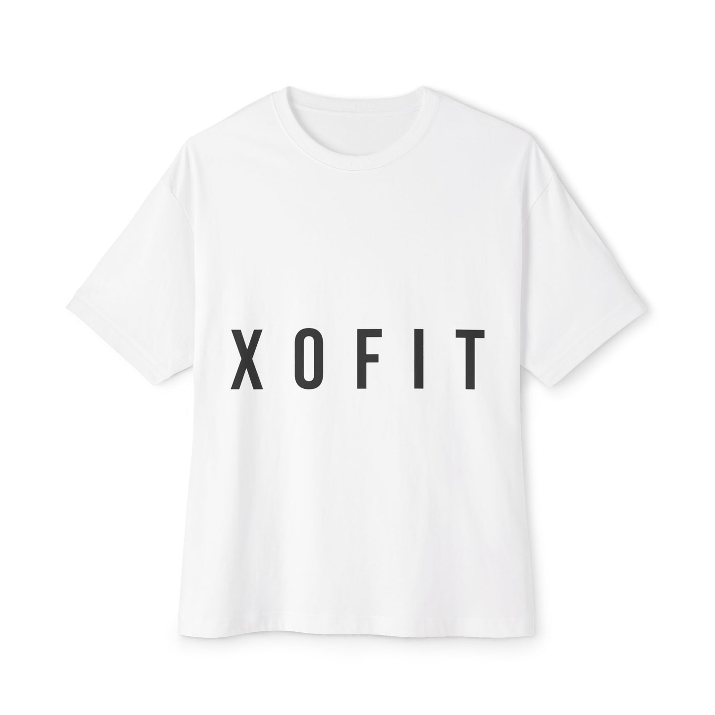 XOFIT Boxy Tee — Minimalist Oversized Fitness T-Shirt