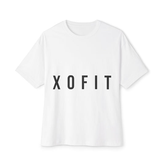 XOFIT Boxy Tee — Minimalist Oversized Fitness T-Shirt