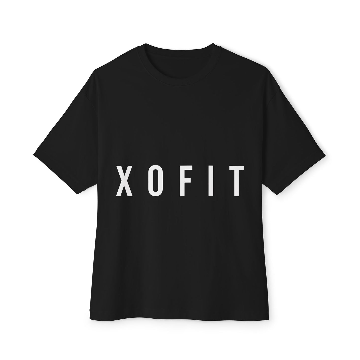 XOFIT Boxy Tee — Minimalist Oversized Fitness T-Shirt