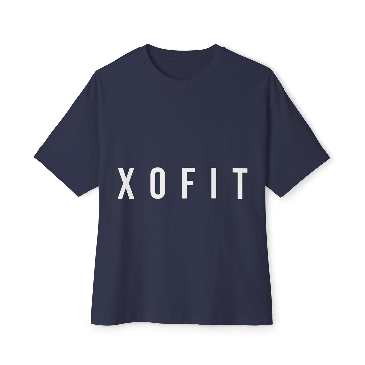 XOFIT Boxy Tee — Minimalist Oversized Fitness T-Shirt